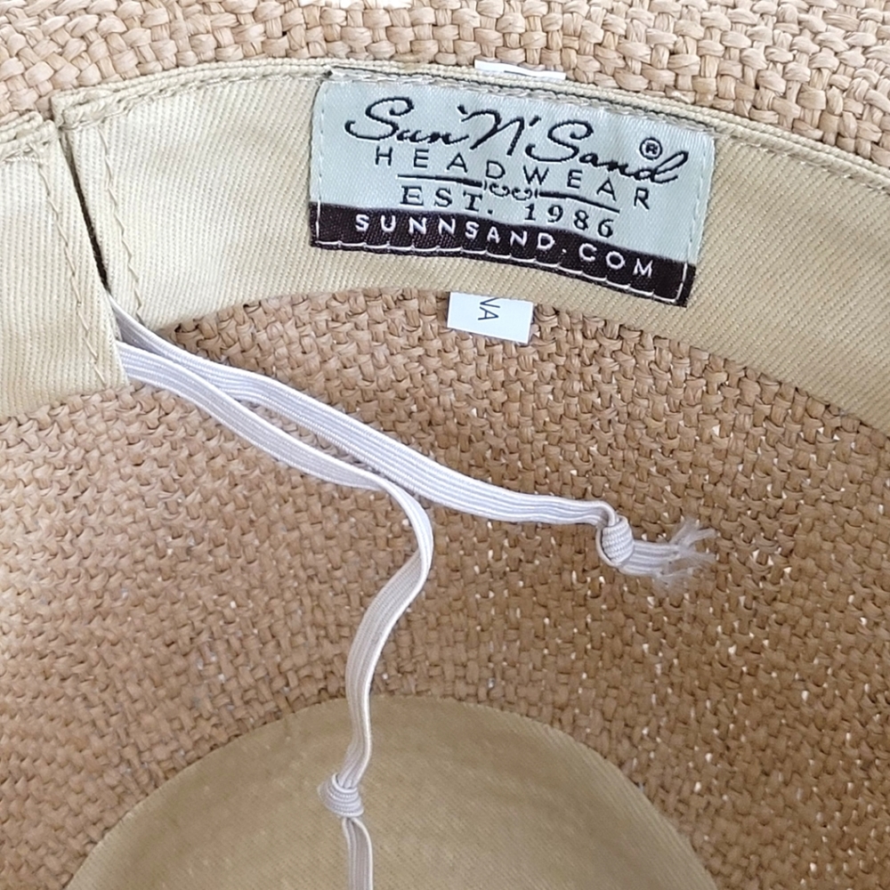 🆑️ CLEARANCE Sun 'N" Sand UPF50+  Women's Paper Straw Safari Hat | HH2451 - Picture 7 of 10